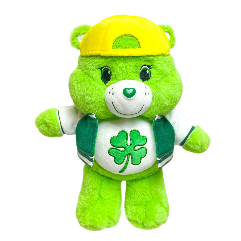Official Care Bear College Good Luck Bear Plush 13'' Soft Stuffed Animal For Kid