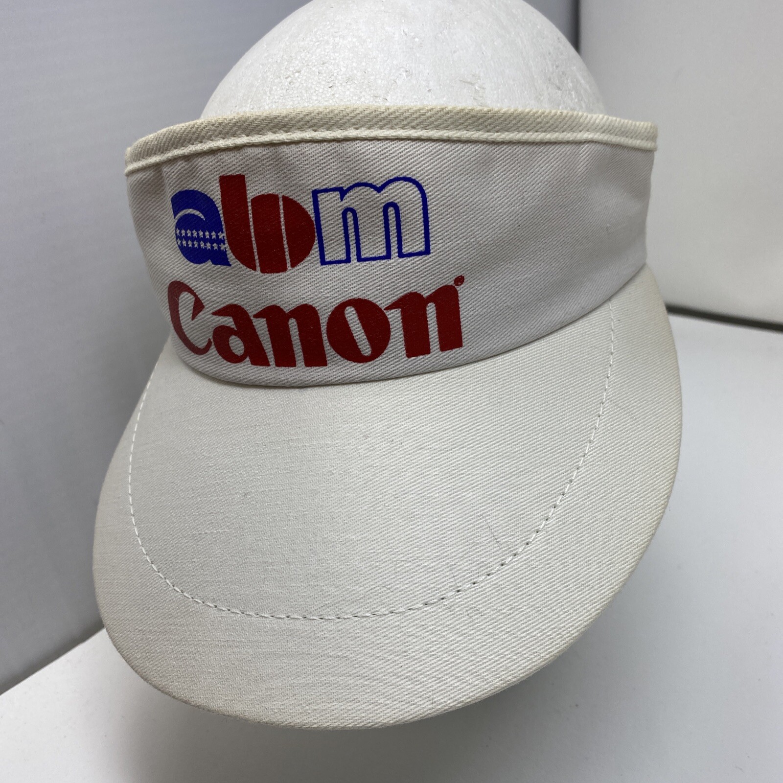 Canon Rare Vintage Camera Photography Hat Rare Visor Gem