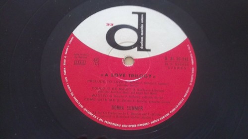 DONNA SUMMER - A LOVE TRILOGY - LP - MADE IN ITALY - Foto 4 di 4
