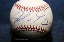 DELINO DESHIELDS AUTOGRAPHED SIGNED BASEBALL TEXAS RANGERS OML