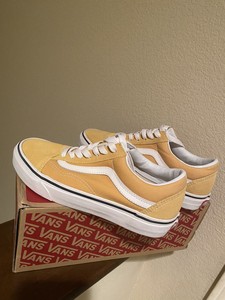 womens vans yellow