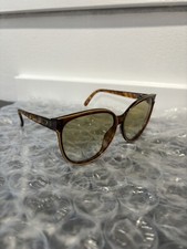 Vtg Christian Dior Optyl 2159 10 Eyeglasses Sunglasses Frames Round Light Brown