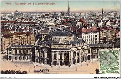 AKEP7-0521-EUROPE - Österreich - Wien - Totalansicht Mit K K Hofburgtheater