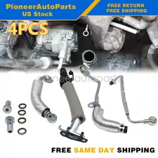 55567067 Turbo Charger Coolant Return Hose Line For Chevy Cruze Sonic Trax 1.4L