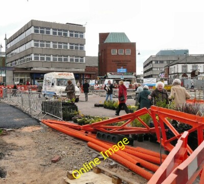 Photo 6x4 The Saturday before Easter Hyde/SJ9494 The temperature may hav c2012