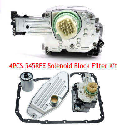 Transmission Shift Solenoid Block 545RFE For Dodge Chrysler Aspen Dakota Ram 1500 2500 Jeep Commander Grand Cherokee 1998 2017 Transmission Shift Solenoid Block 545RFE For Dodge Chrysler Aspen Dakota Ram 1500 2500 Jeep Commander Grand Cherokee 1998 2017
