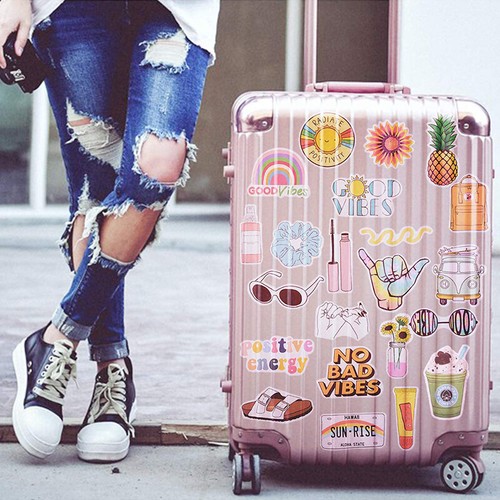 100PCS Stickers Bomb Vinyl Skateboard Guitar Luggage Pack Tide Brand Logo Decals - Picture 11 of 11