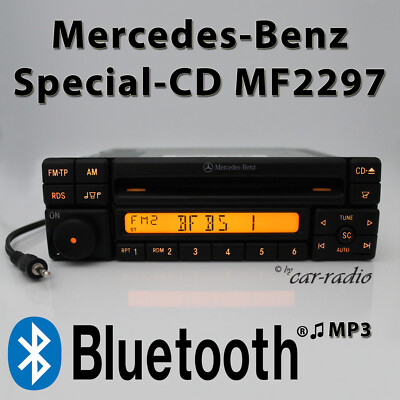 Mercedes Special MF2297 Bluetooth MP3 Car Stereo AUX-IN Radio No CD Working