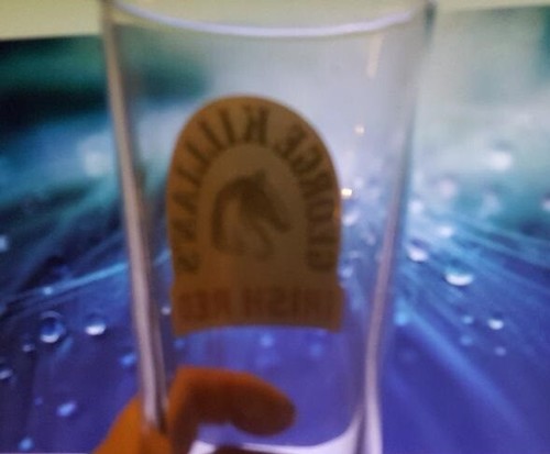 VASO DE CERVEZA DE PINTA ROJA IRLANDESA GEORGE KILLIAN'S *COMO NUEVO * - Imagen 3 de 3