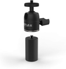 Nootle Paint Pole Adaptor 3/4-5 to 1/4-20 and Mini Ball Head Turns Painters Exte