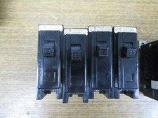   4 NEW WESTINGHOUSE 20 AMP CIRCUIT BREAKER 120/240 VAC 1 POLE BA120 LOT OF 4