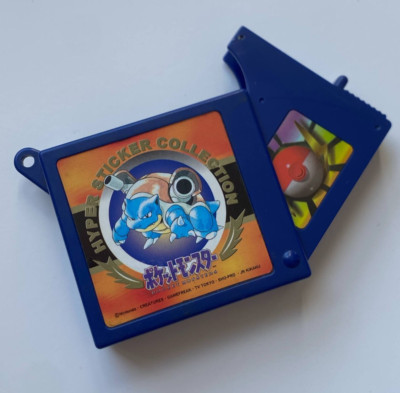 Pokemon Sealdass Storage Case Hyper Sticker Collection Blastoise Version Amada
