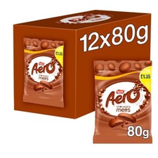 Image of Aero Melts Milk Chocolate Sharing Bag PMP Full Case of 12 x 80g