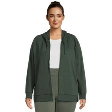 Terra Sky Plus Size Full Zip Super Soft FLeece Hoodies W/Pockets Women's 0X-4X