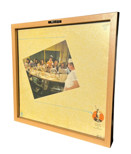 Schallplattenrahmen Rahmen für Vinyl Schallplatte in braun 12" Bilderrahmen - Bild 5 von 5