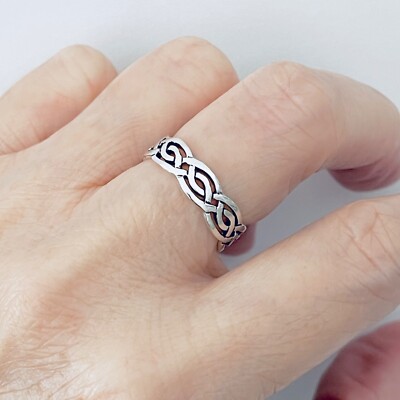 Sterling Silver Celtic Jewelry Sterling Silver Eternity Celtic