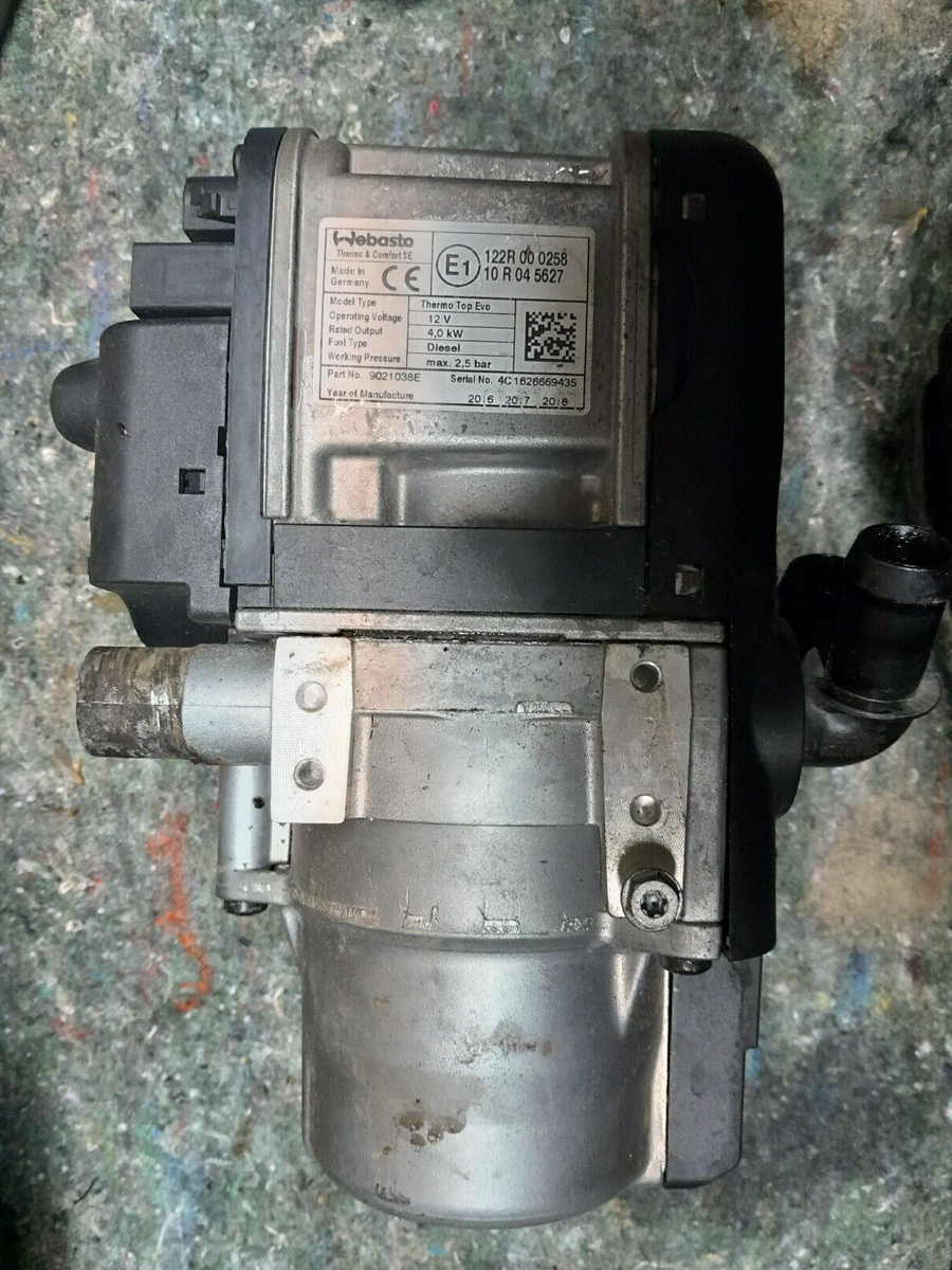 Webasto Thermo Top Evo 12 Volt 4kw diesel Water Heater 9021038E