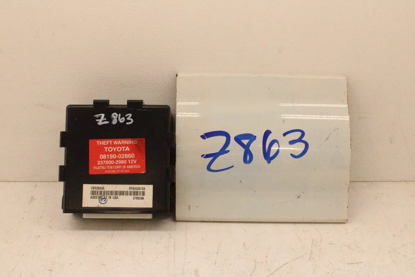 Vip Control Unit New OEM VIP Anti-Theft Control Module 2003-2008 Matrix Corolla 08190 ...