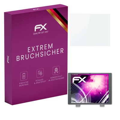 atFoliX Glasfolie für Wacom CINTIQ 21UX 1 Generation Panzerfolie 9H Schutzpanzer