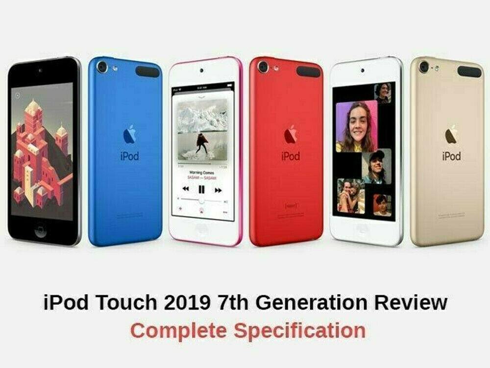 NEW Apple iPod Touch 7th Generation (Product) Red, 256GB - 1Year Warranty  (GIFT)