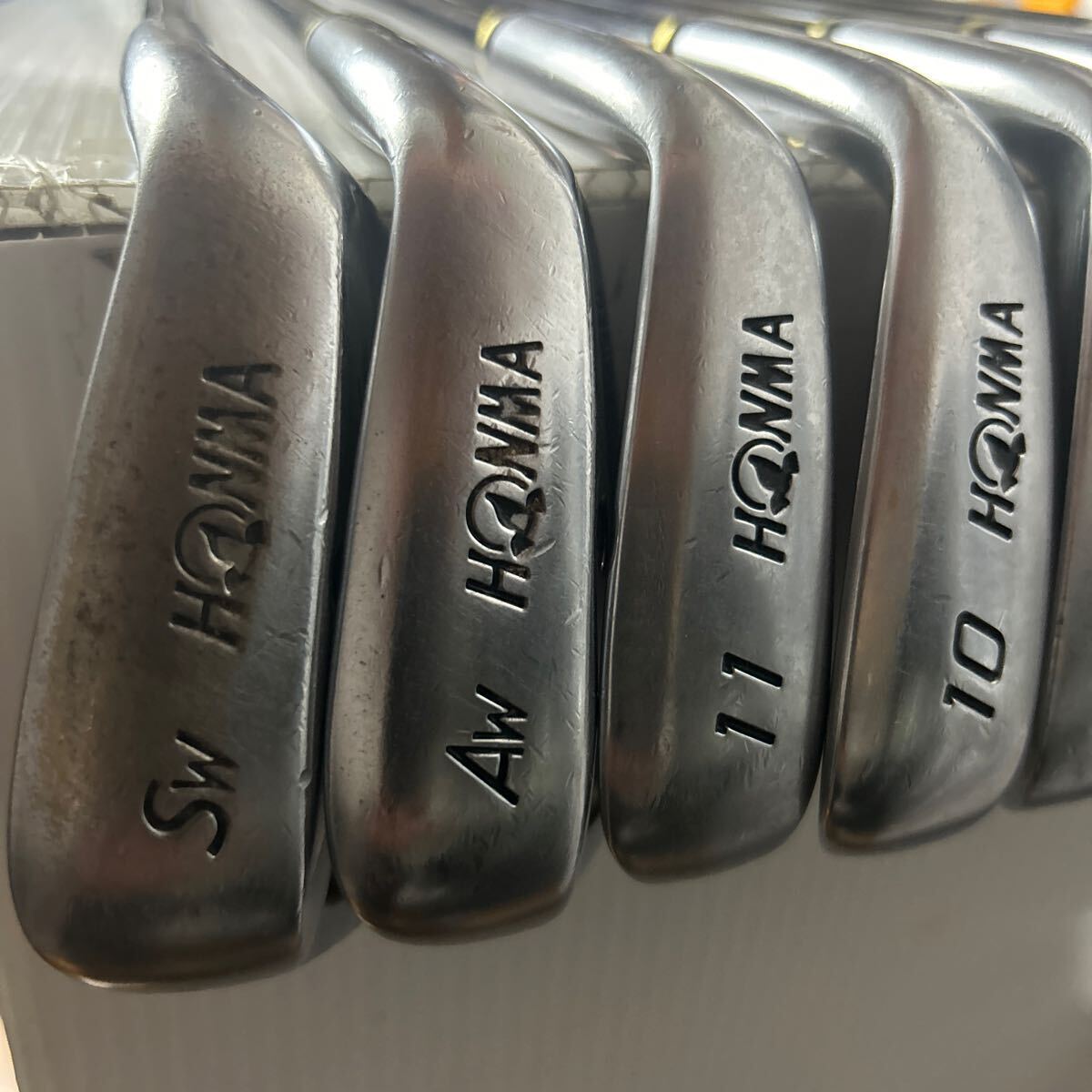 HONMA IS-02 フォージドアイアン　24K Golf Iron Set HONMA BERES IS-02 ARMRQ6 54 2 Star (R) 8pcs 6-S
