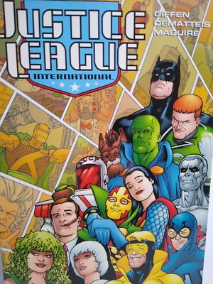 Justice League International Vol 3 Giffen 2008 DC Comics Paperback Soft Cover