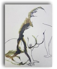 Stampa litografica d'epoca renato guttuso edizioni spadem 1966 - s.p.a.d.e.m.