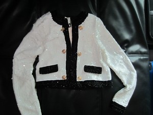 river island sequin jacket