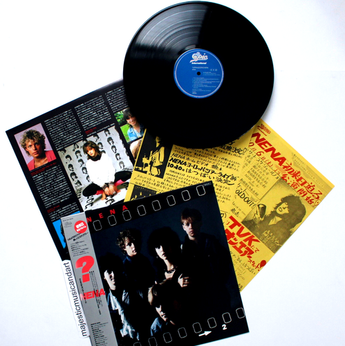 NEAR MINT ORIGINAL 1984 PROMO NENA VINYL LP + CONCERT FLYLERS NM RARE - Picture 2 of 6