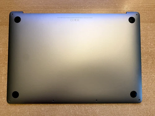 Like New Apple Lower Case Bottom Cover Space Grey MacBook Pro 13" A2338 2020 2022