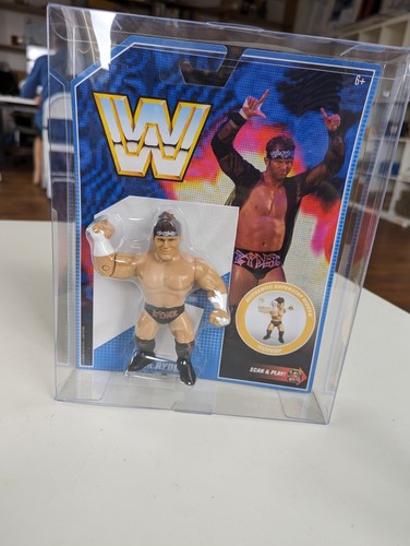 WWE MATTEL RETRO SERIES 8 ZACK RYDER MOC WITH CASE...