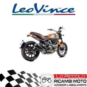 Muffler Leovince Gp Duals Ducati 800 Scrambler 15 Icon Classic Ebay
