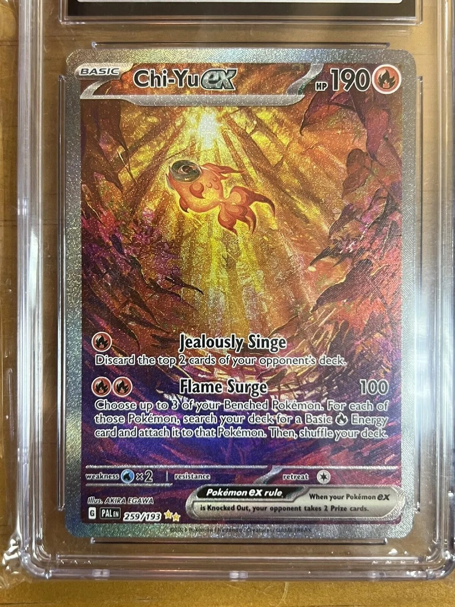 Pokemon Chi-Yu ex Paldea Evolved Special Illustration Rare Pokemon Chi-Yu ex Paldea Evolved Special Illustration Rare