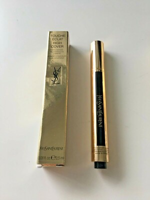 YSL Touche Eclat High Cover Radiant Concealer #8 Ebony