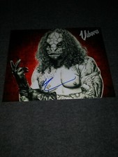 Luchasaurus Aka Vibora Aew Lucha Underground Signed 8x10