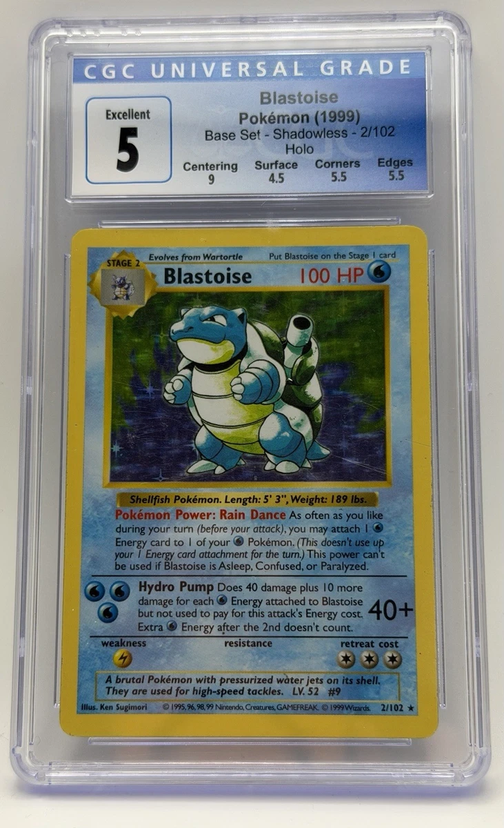 Shadowless Blastoise Individual Cards for sale - eBay