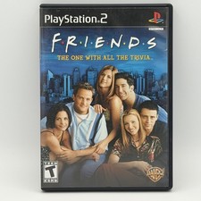 Friends The One With All The Trivia PlayStation 2 Complete CIB WB 2005 T