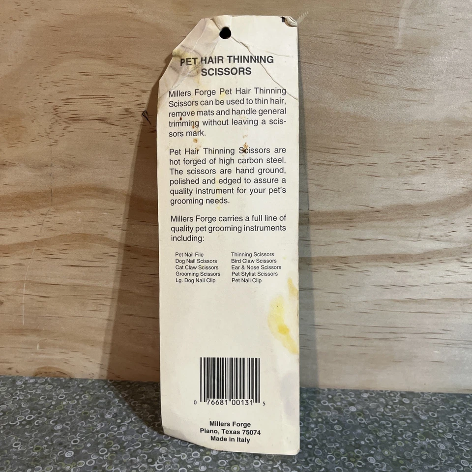 Cizalla adelgazante Millers Forge - 6" Foto 2 de 4