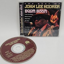 John Lee Hooker Boom Boom The Best Of CD 1999 Portugal Compilation Blues VG+