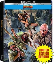 New Steelbook Jumanji: The Next Level Limited Edition (4K / Blu-ray + Digital)