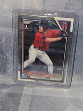 Kyle Teel 2024 Bowman 1st Base Chrome Prospect Boston Red Sox #BCP-48