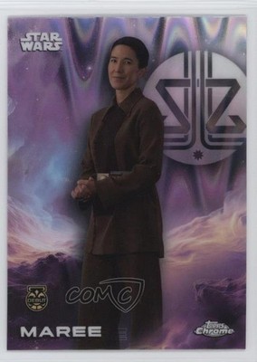 2025 Topps Chrome Star Wars RayWave Refractor Maree #87 1v2