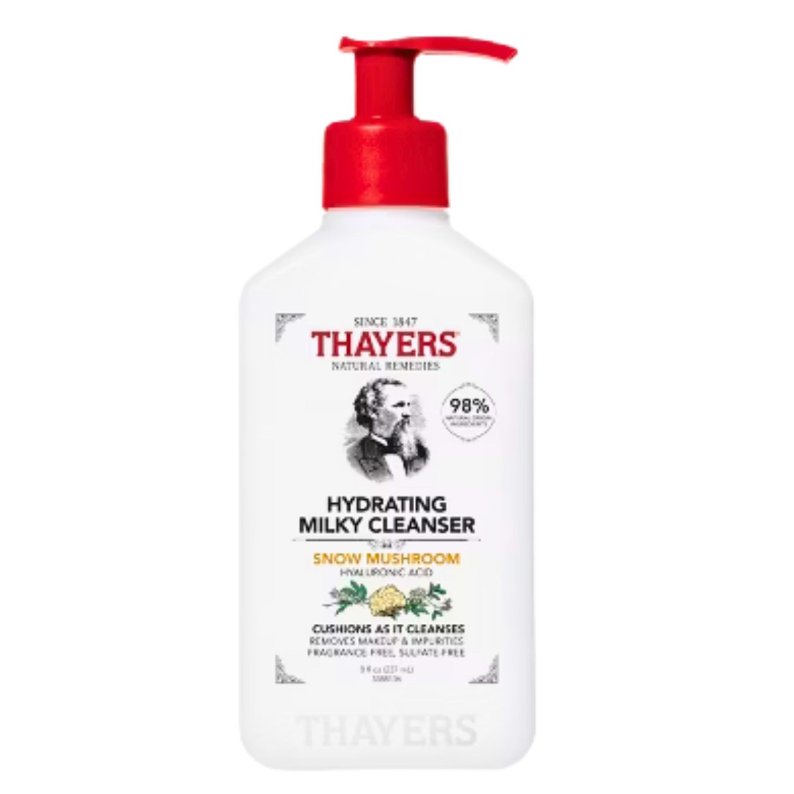 Thayers Milky Cleanser Snow Mushroom 12 oz &ndash; 1 Pack &ndash; Ne