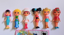 KINDER SURPRISE SET - FASHION GIRLS AROUND THE WORLD - FIGURES COLLECTIBLES