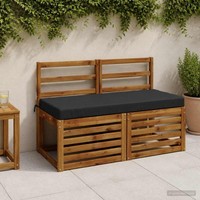 Bankkissen Soest 100 % Polyester Dunkelblau 120 X 50 X 8 Cm