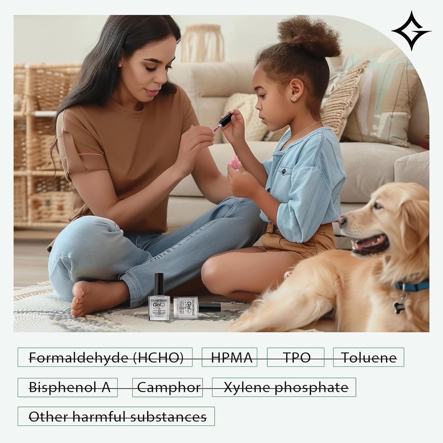 Top Coat Nail Polish Clear: Quick Dry Nail Polish No Chip High Shine Long Lastin