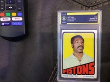 1972 Topps Fred Foster Detroit Pistons #66 - Degree 6