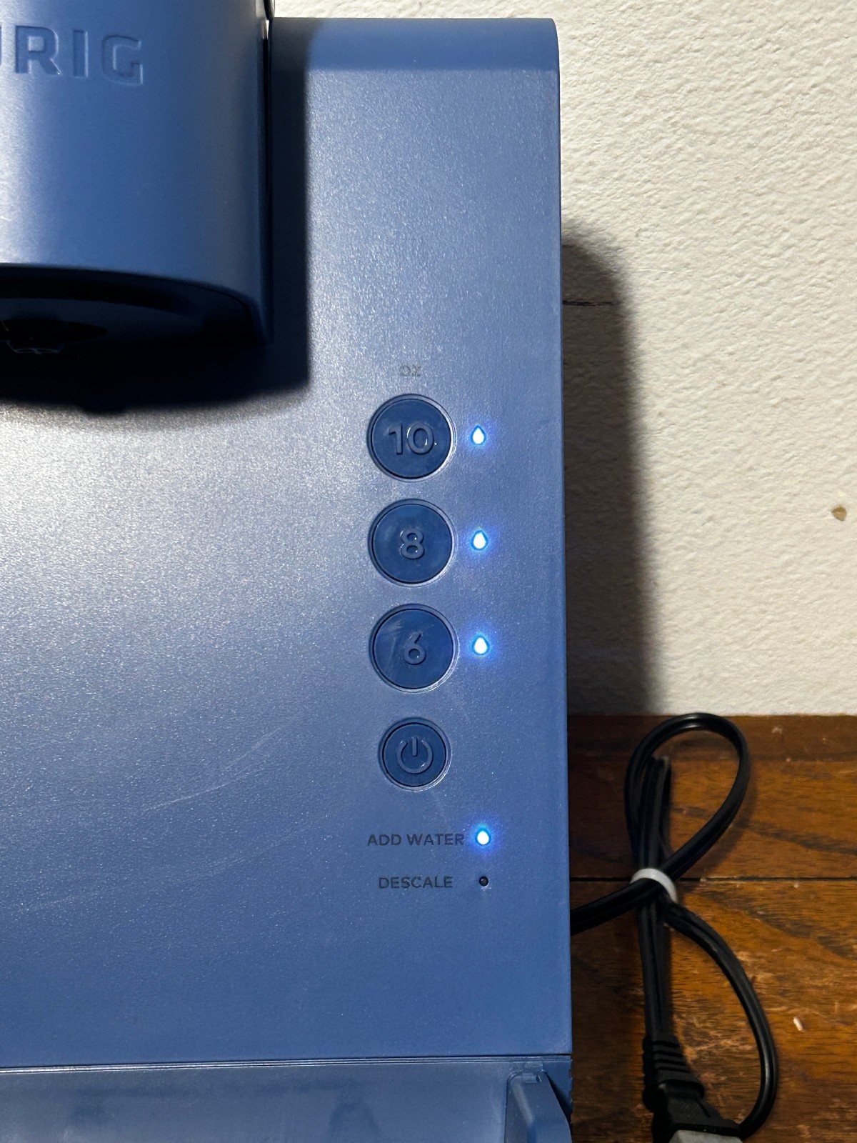 Keurig K-Express Essentials Single Serve K-Cup Pod Coffee Maker K25 in Blue NICE thumbnail 3