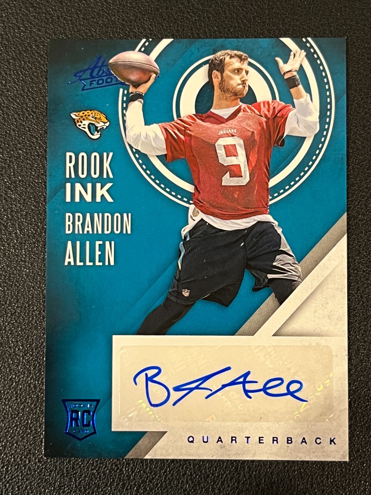Brandon Allen Panini Absolute Rook Ink #2 Base