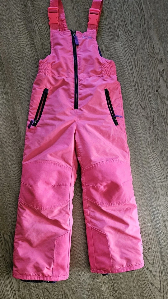 Mono CHAMPION Talla 4 5 XS Esquí Nieve Babero Rosa Púrpura Foto 2 de 4